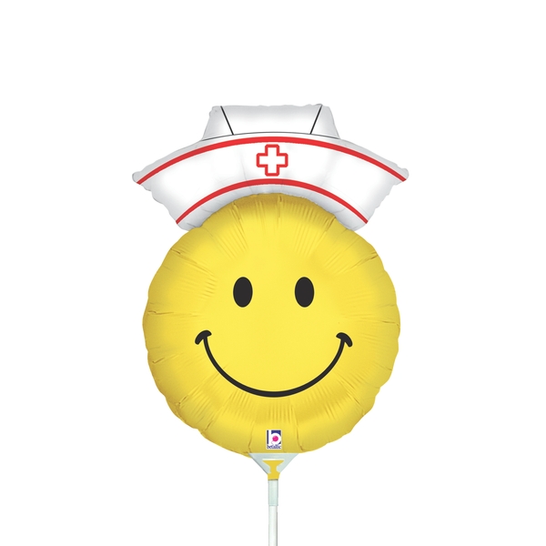 14" Smiley Nurse- 5ct.