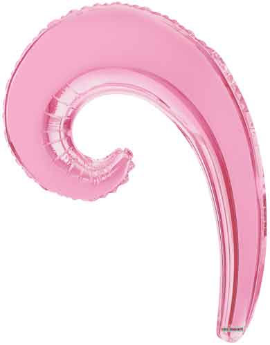 14" Kurly Wave - Light Pink