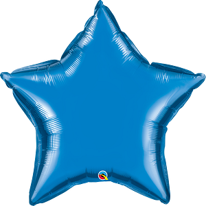 36" Sapphire Blue Star