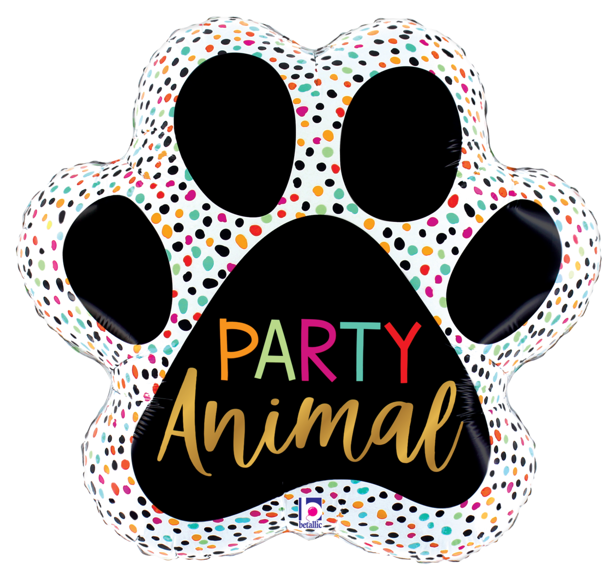 Pkg Party Animal Paw 24"