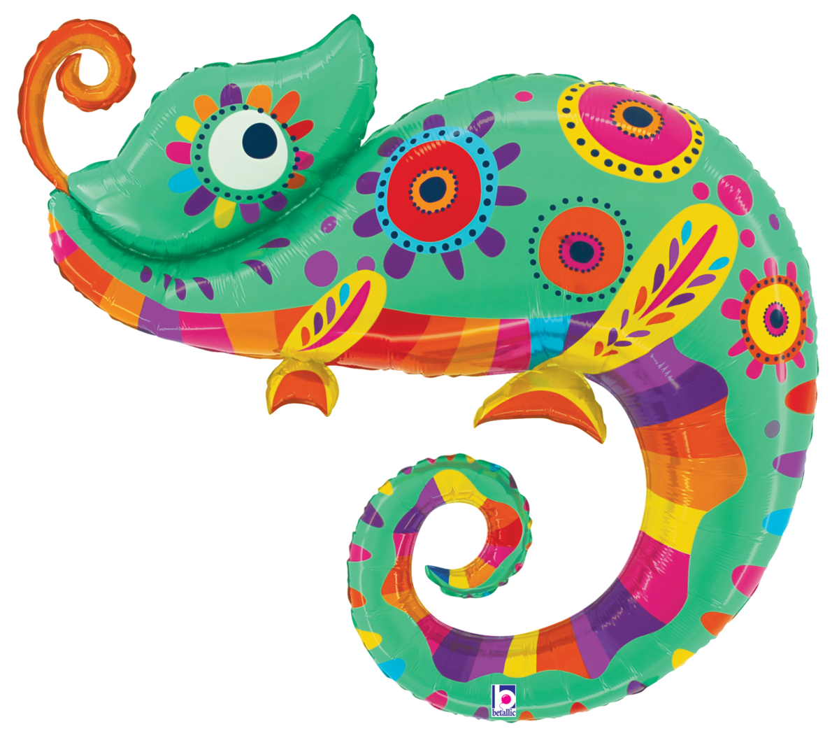 Pkg Festive Chameleon 31"