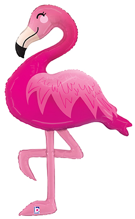 Pkg Pink Flamingo 44"