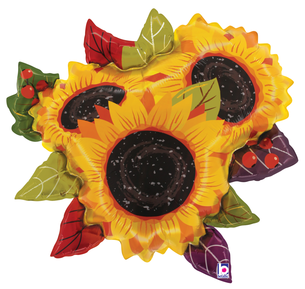 Pkg Sunflower Bouquet 33"
