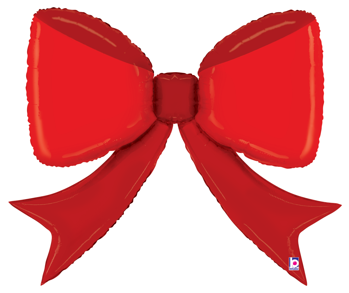 Pkg Red Bow 41"
