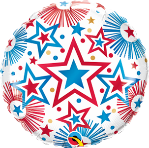 18" Patriotic Stars