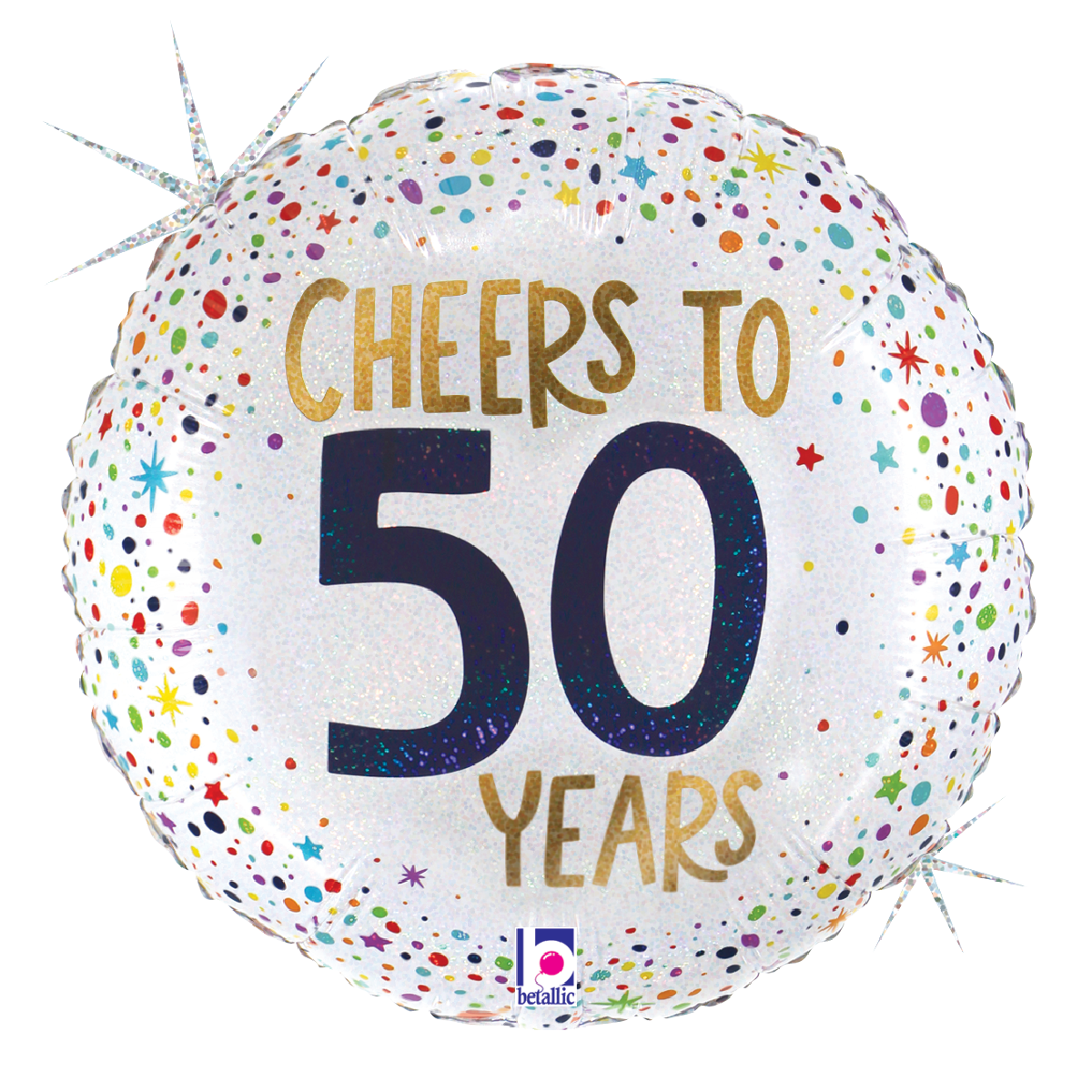 Pkg Cheers to 50 Years 18"