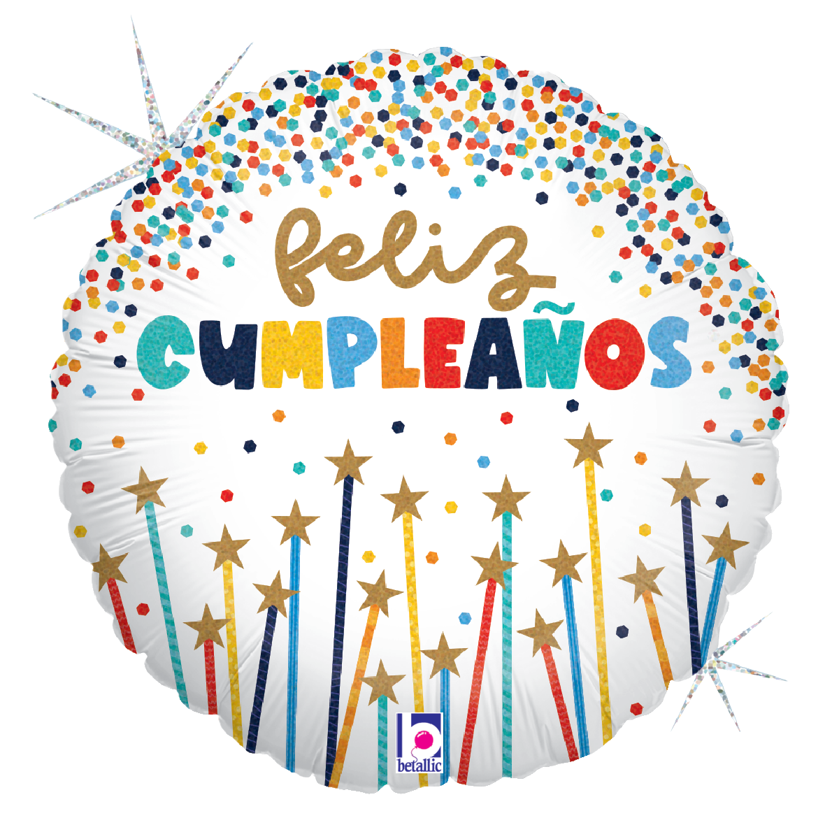 Pkg Velas de Estrella de Cumpleanos 18"