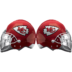 Kansas City Chiefs Helmet Shape 21"
