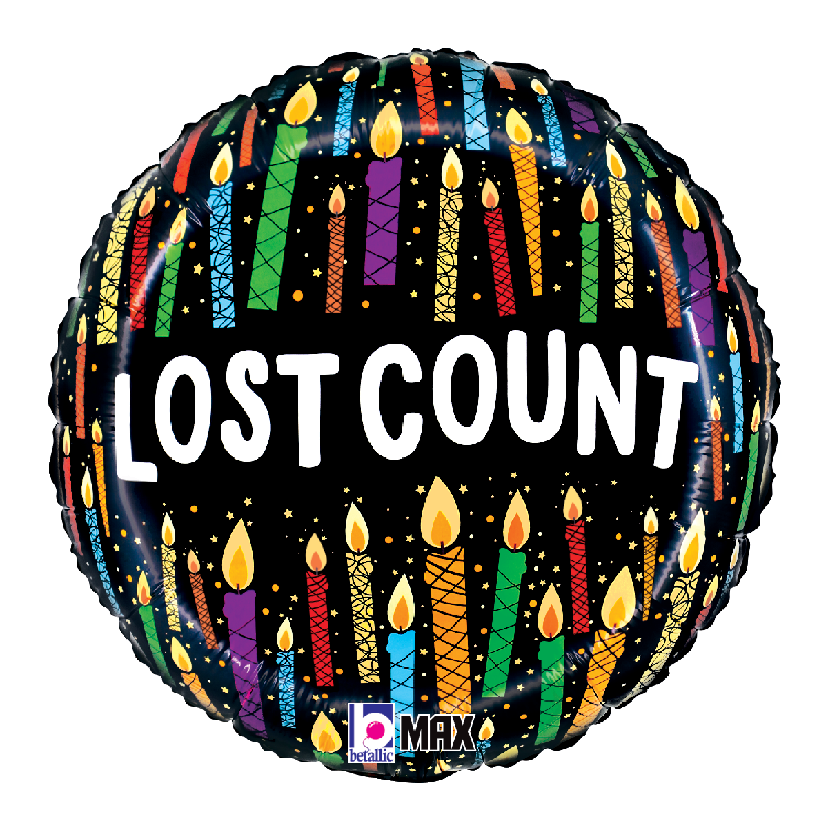 Pkg Lost Count Candles 18"