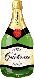 34" Champagne Bottle