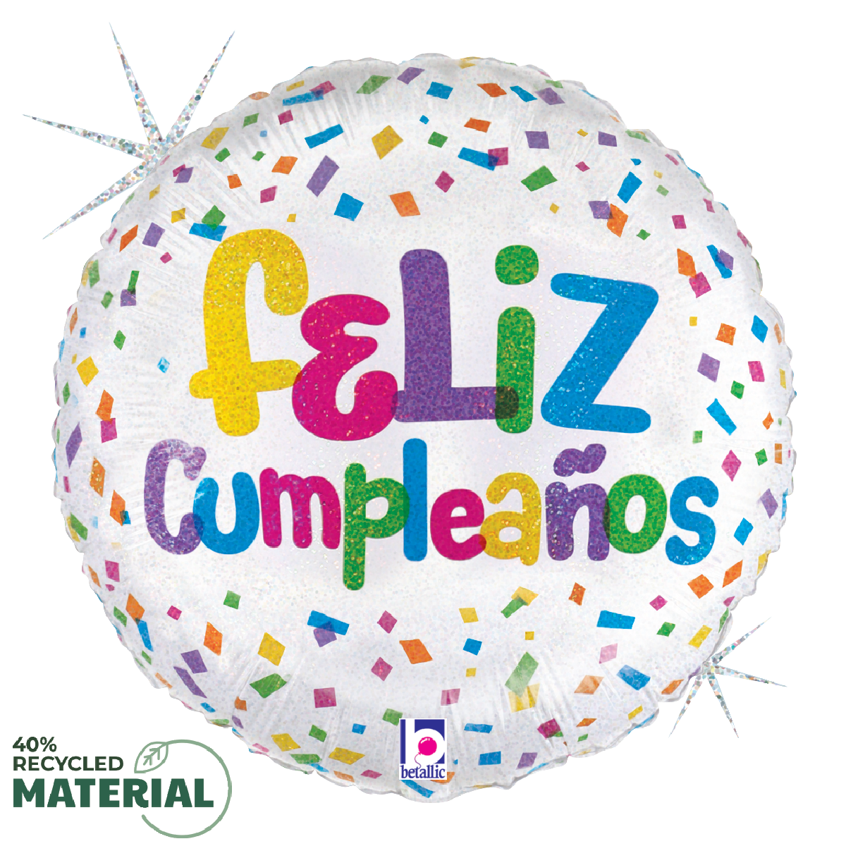 Pkg Confeti De Cumpleanos 18"