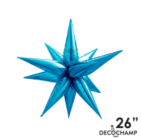 Pkg 26" Starburst Blue
