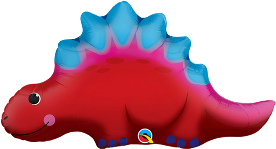 Cute & Colorful Stegosaurus 21"