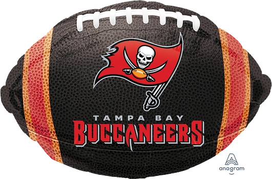 18" Tampa Bay Buccaneers Footballs-100ct.
