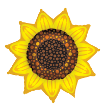 Pkg Yellow Sunflower 42"