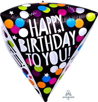 Pkg DMZ Black & White HBD 15"