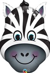 Pkg Zany Zebra 32"