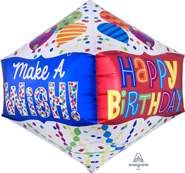 Pkg ANZ HBD Make a Wish 15"