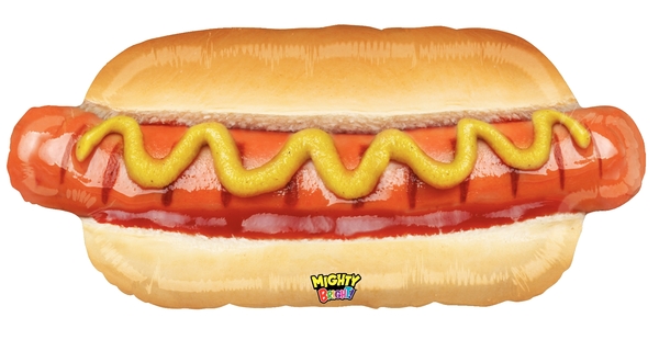 Pkg Mighty Hot Dog 34"