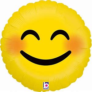Pkg Smiley Emoji 18"