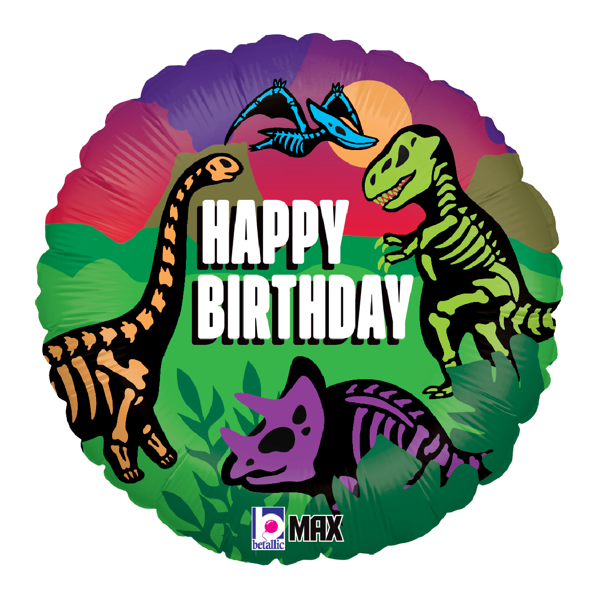Pkg Jurassic Birthday 18"