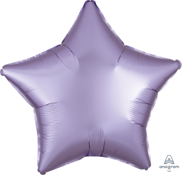 Satin Luxe Pastel Lilac Star 19"