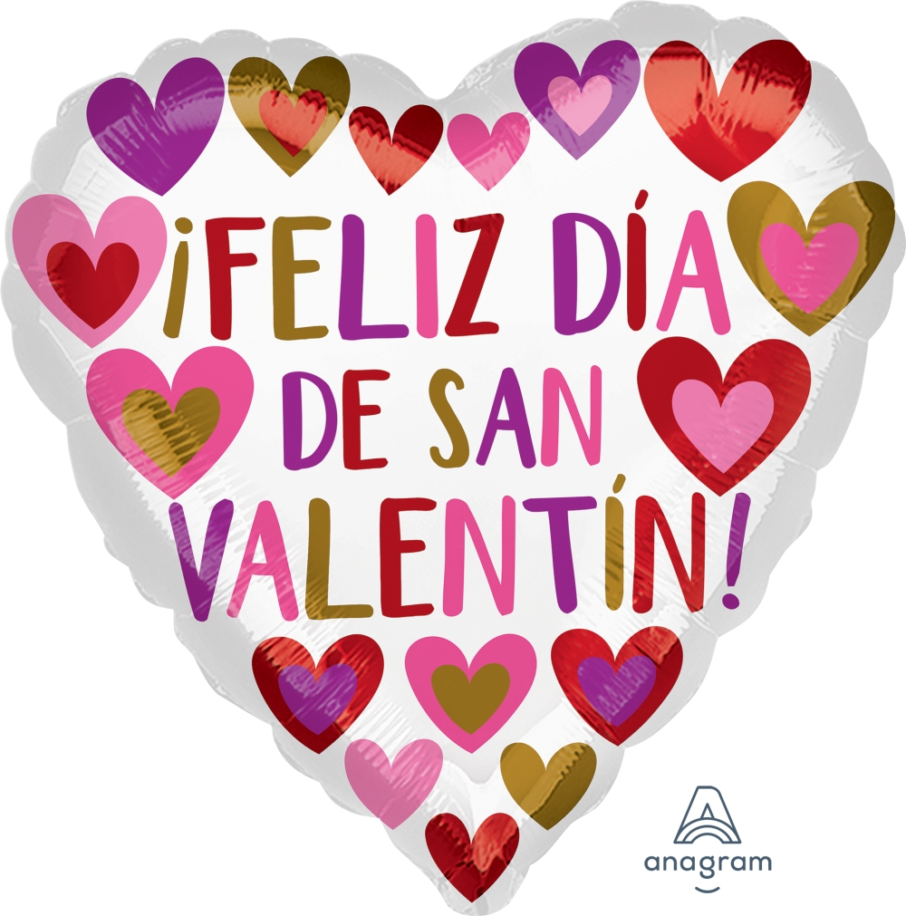 18" Feliz Dia San Valentin