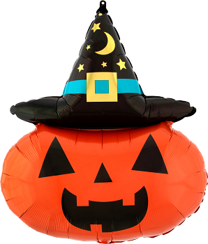 Pkg Witchy Pumpkin 28"