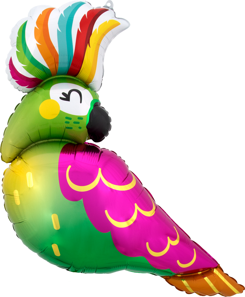 Pkg Tropical Parrot 30"