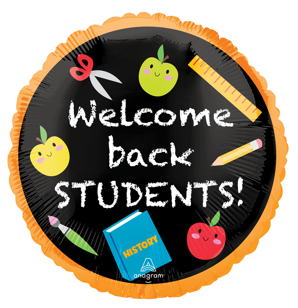 18" Welcome Back Students