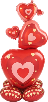Pkg AirLoon Stacking Hearts 55"