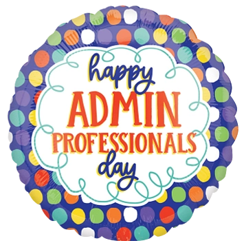 18" Admin. Professional Day Dots