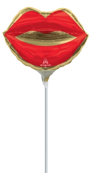 14" Kiss lips 5ct