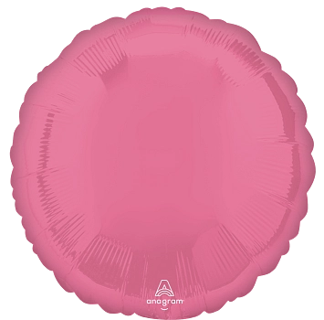 18" Vibrant Pink Circle