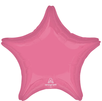 19" Vibrant Pink Star