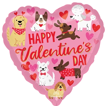 18" Doggone Cute Valentine