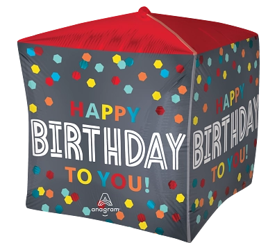 Pkg Cubez Confetti Burst BD 15"