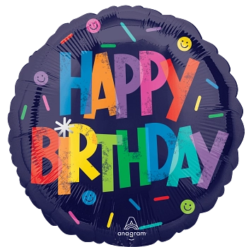 Pkg Bold Birthday 18"