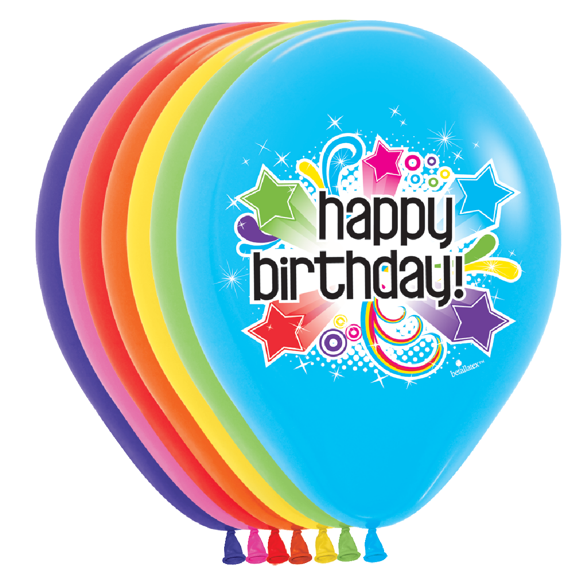 11" Starburst Birthday