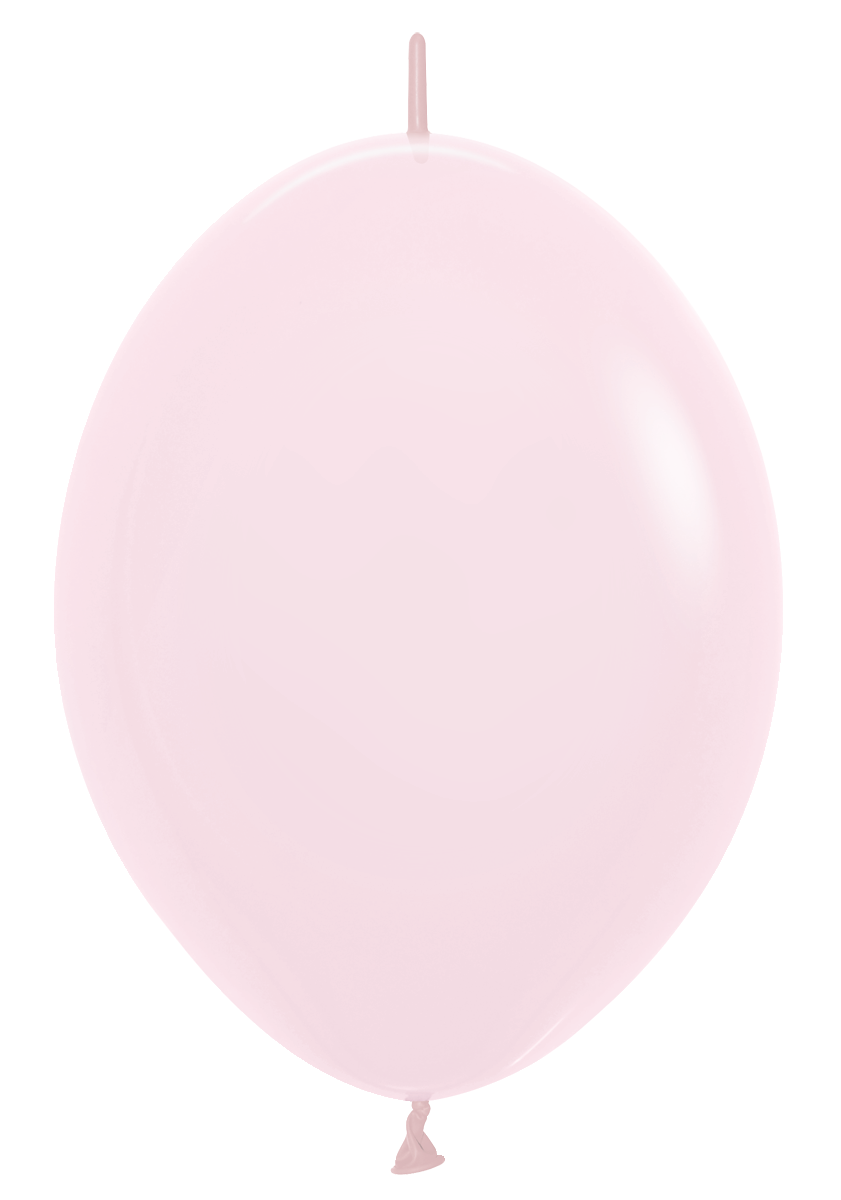 12" Link-O-Loon Pastel Matte Pink
