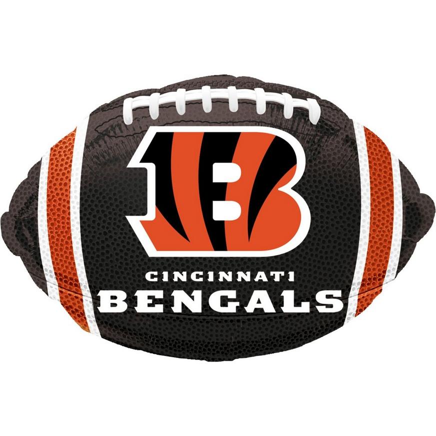 18" Cincinnati Bengals Footballs 100ct