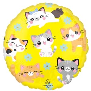 Pkg Kawaii Kitty 18"