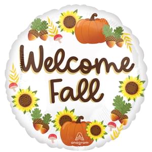 18" Welcome Fall