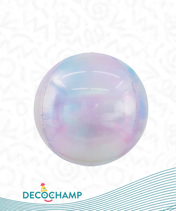 Pkg 50" Deco Sphere Iridescent