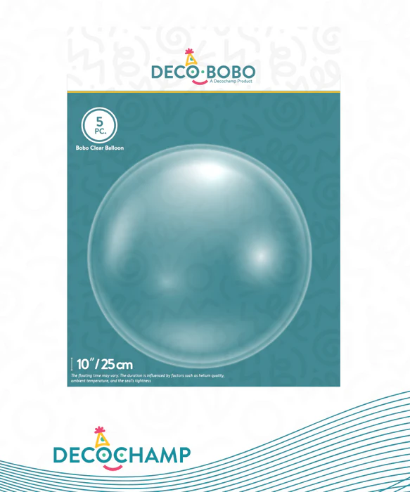 Pkg 10" Deco BOBO 1ct