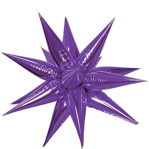 Pkg 26" Starburst Purple