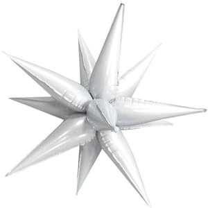 Pkg 40" Starburst Bright White