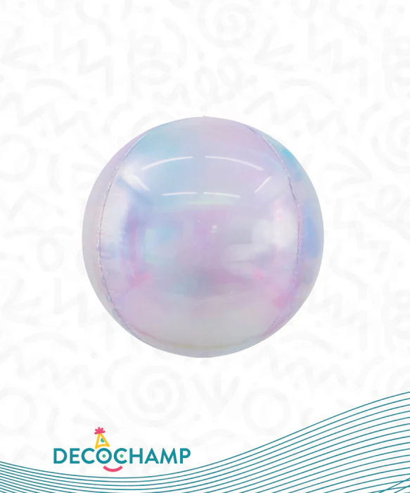 Pkg 32" Deco Sphere Iridescent