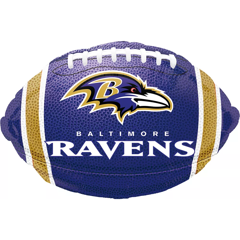 18" Baltimore Ravens Footballs 100ct