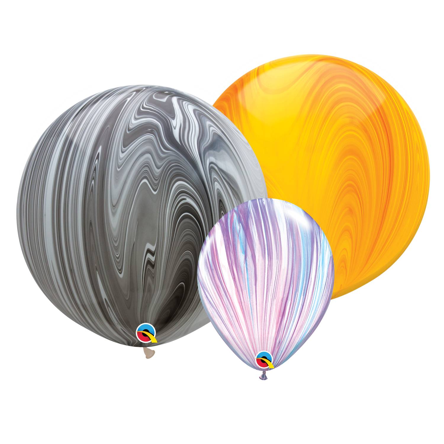 Qualatex Foil Balloon 049526 30 Rainbow Confetti 18 Multicolor